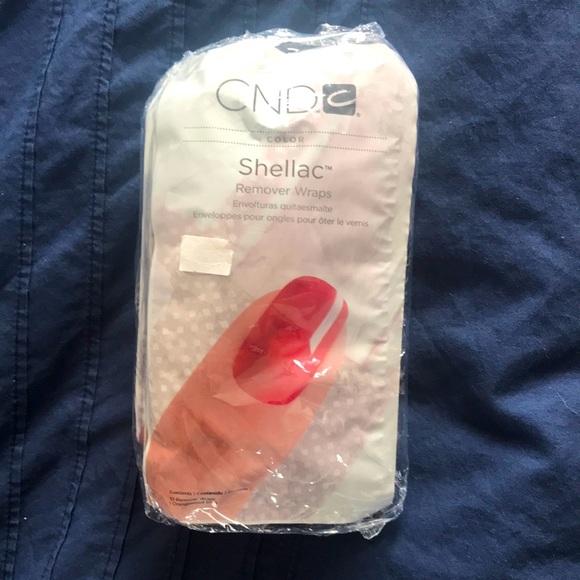 3/$20 CND Shellac Remover Wraps 6 packs of 10 wraps - Picture 1 of 3